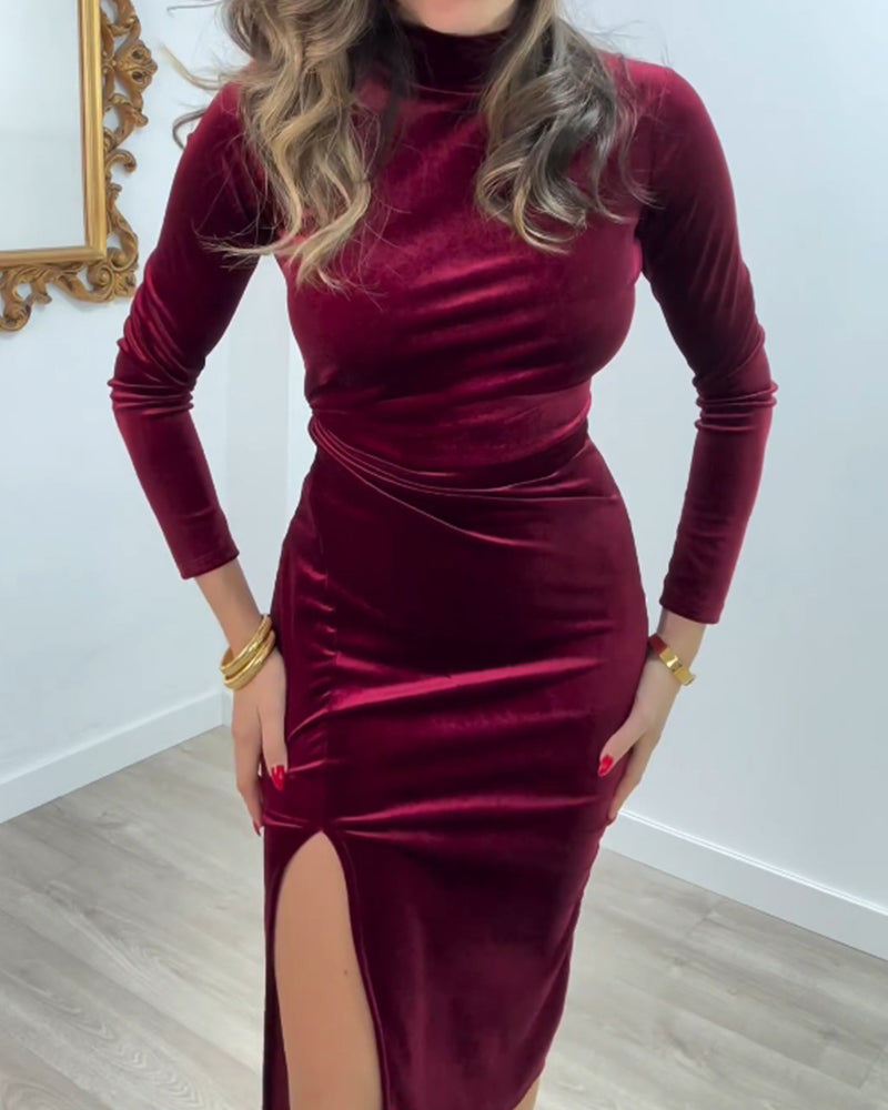 Casual jurk met abstracte patroonprint