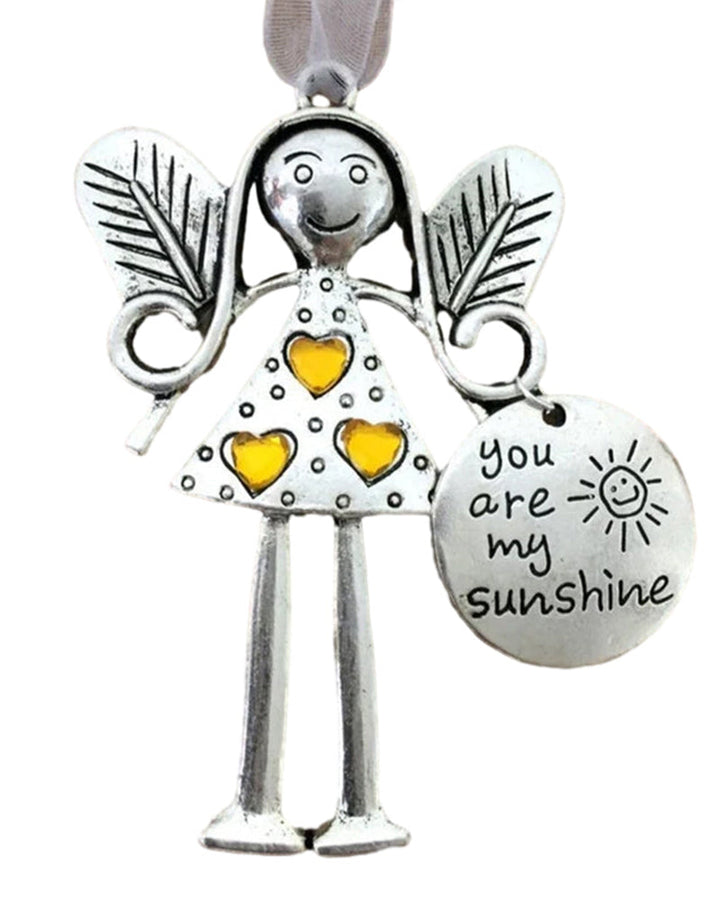 Verbluffend mooie vrienden voor altijd - Engel Ornament Kerstcadeau