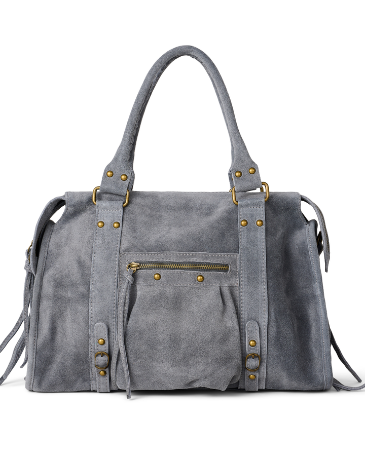 Zweedse It girl tas vintage blauw
