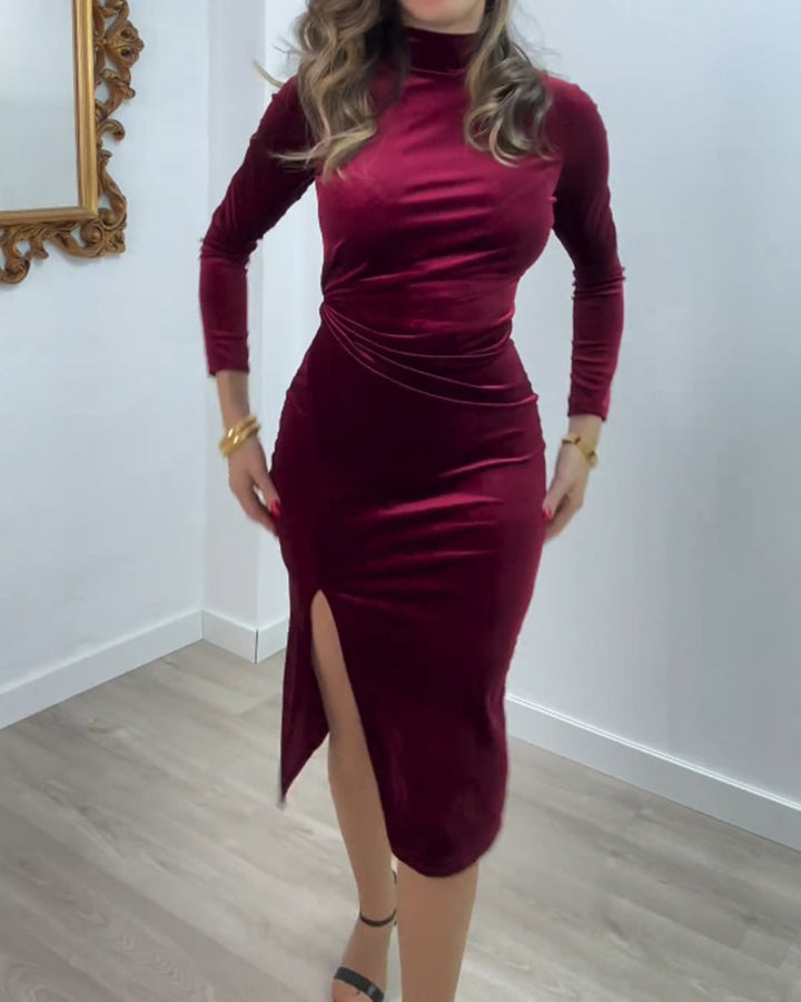 Casual jurk met abstracte patroonprint