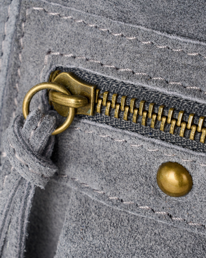 Zweedse It girl tas vintage blauw