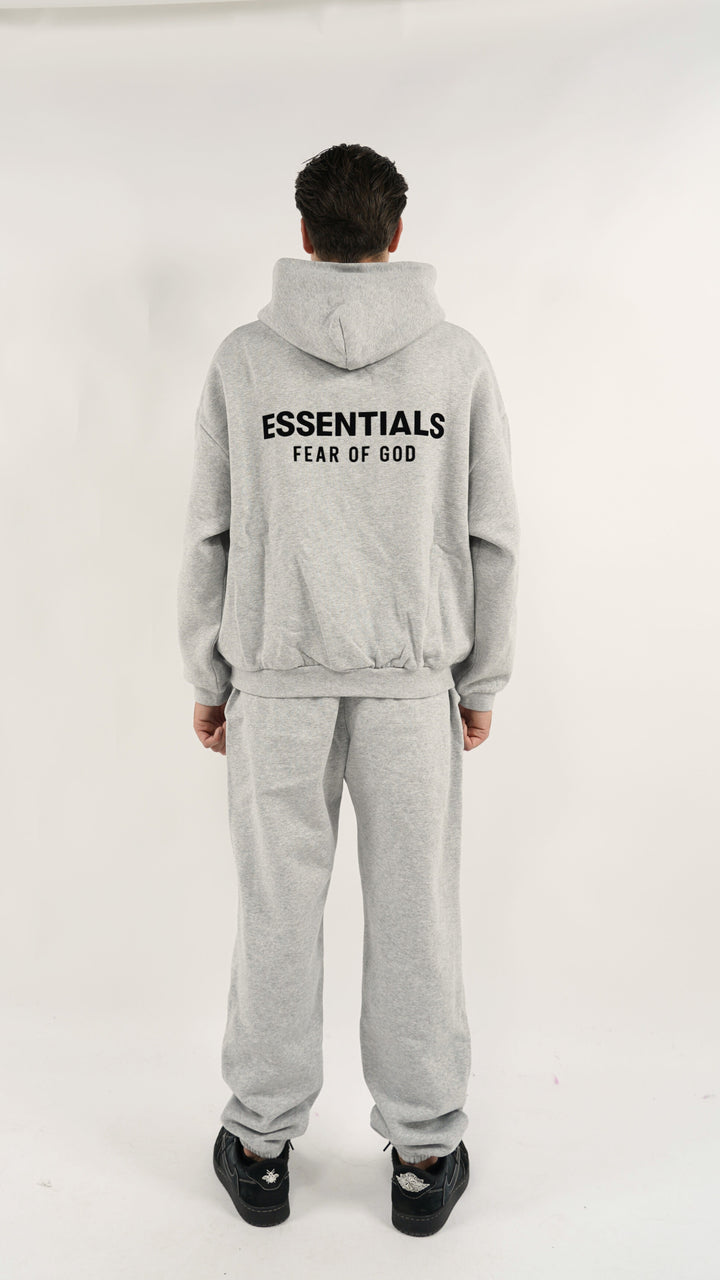 Fear of God Essentials FW24 Light Heather Volledige set
