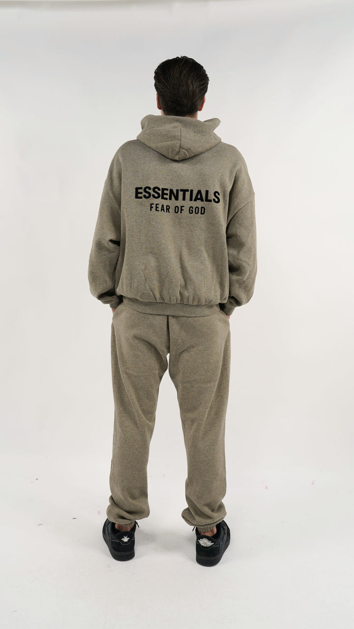 Fear of God Essentials FW24 Heather Grey Volledige set