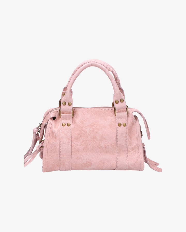 Mini it girl tas vanille roze