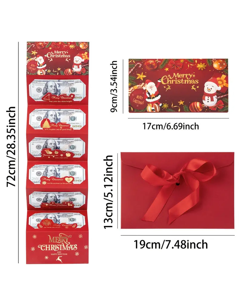 Kerstgeldcadeau Envelop