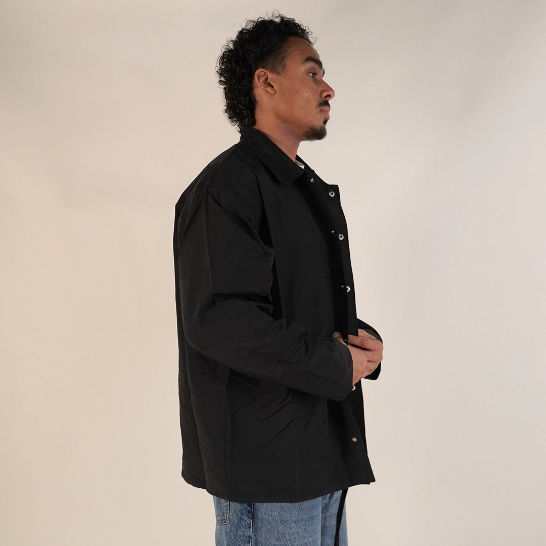 Fear of God Essentials FW20 Coach Jacket Zwart