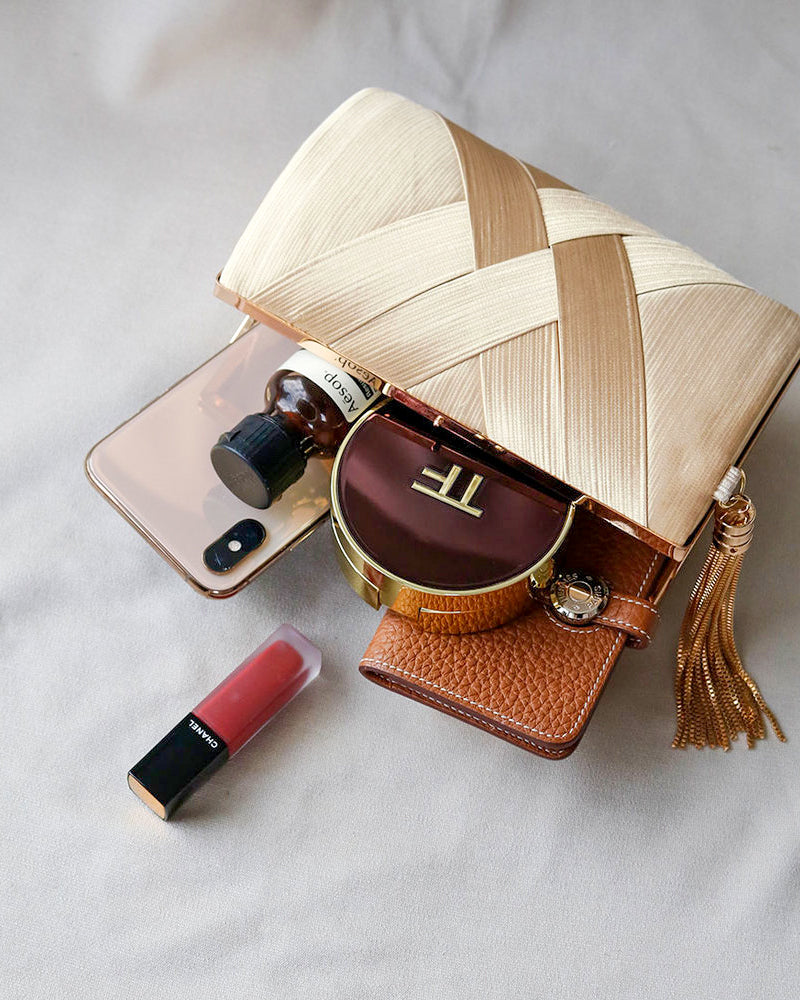 Avondtassen met Kwasten, Clutch Portemonnees