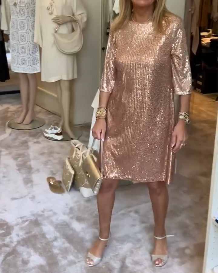 Etuikleed Elegante Feest Pailletten