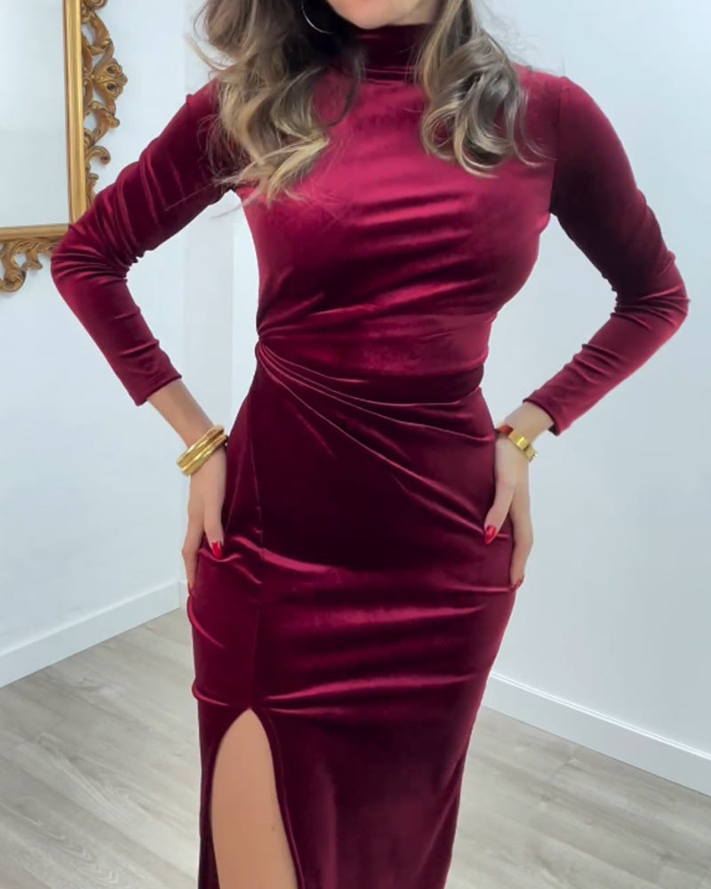 Casual jurk met abstracte patroonprint