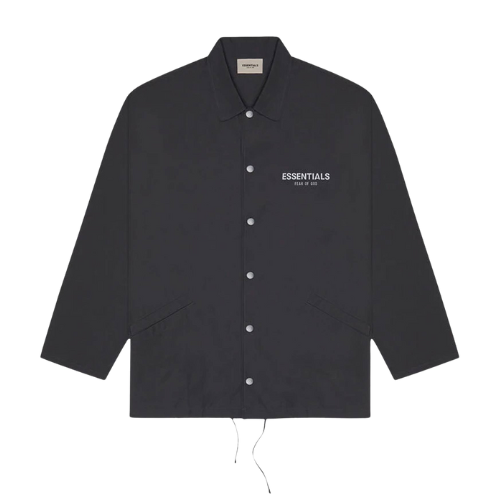 Fear of God Essentials FW20 Coach Jacket Zwart