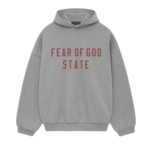 Fear of God Essentials FW24 Donker Heather State Hoodie
