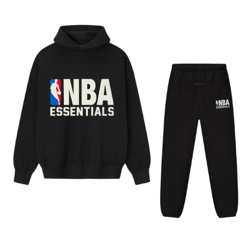 Fear of God Essentials NBA Zwart Wit Volledige set