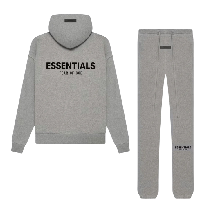 Fear of God Essentials Dark Oatmeal Volledige set