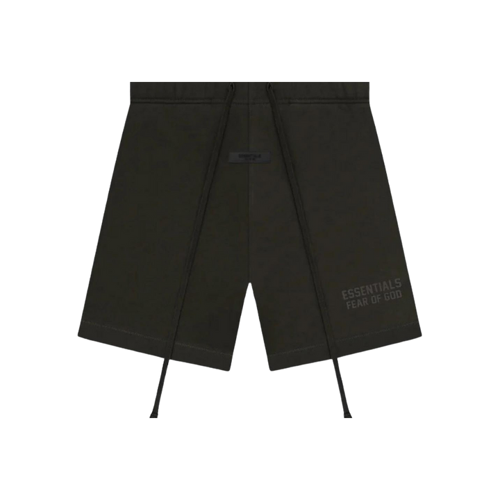 Fear of God Essentials Off Black Korte Broek