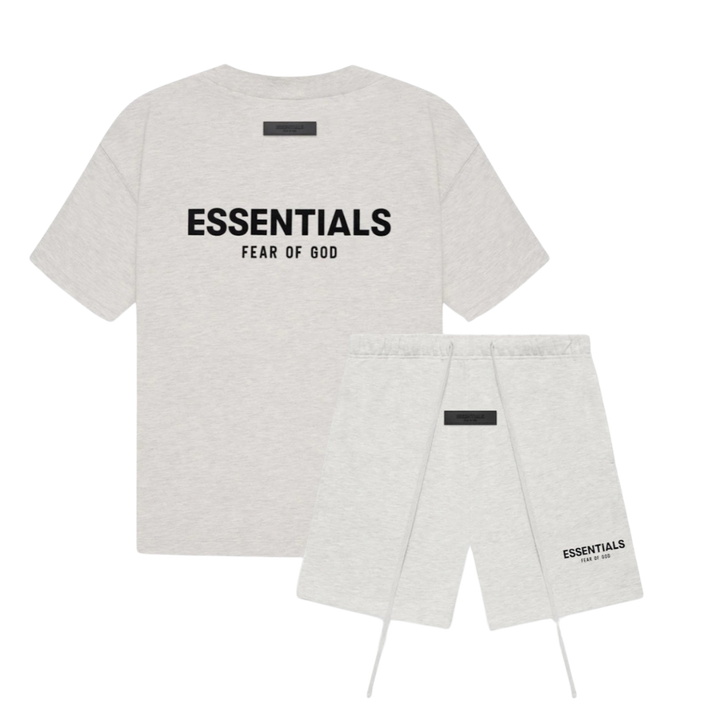Fear of God Essentials Light Oatmeal Zomer set