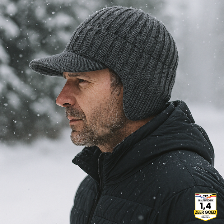 Fjordwarm – Scandinavische wintermuts met oorbescherming (unisex, one size fits all)