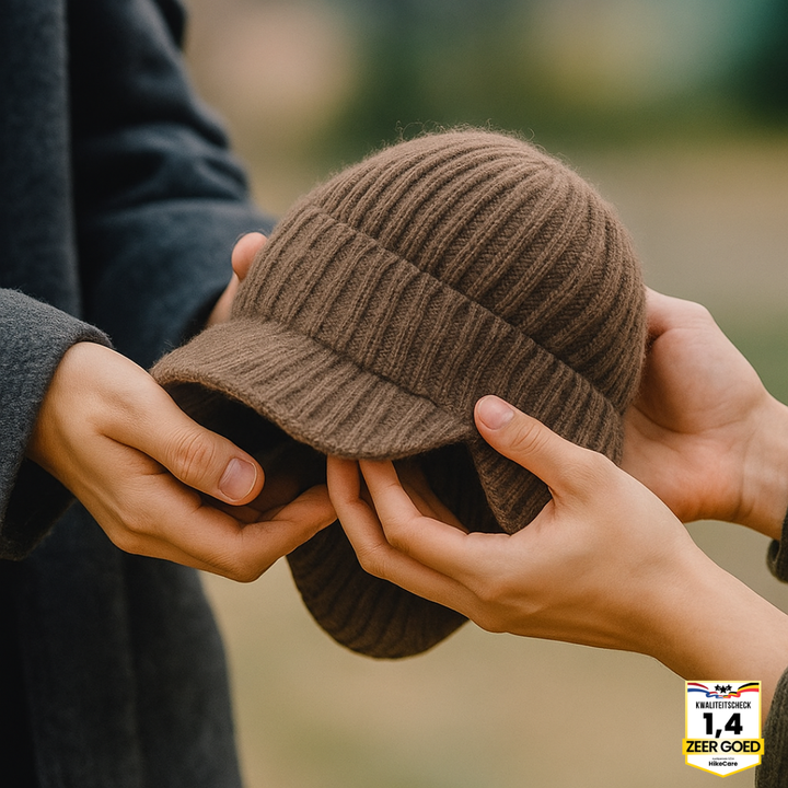 Fjordwarm – Scandinavische wintermuts met oorbescherming (unisex, one size fits all)