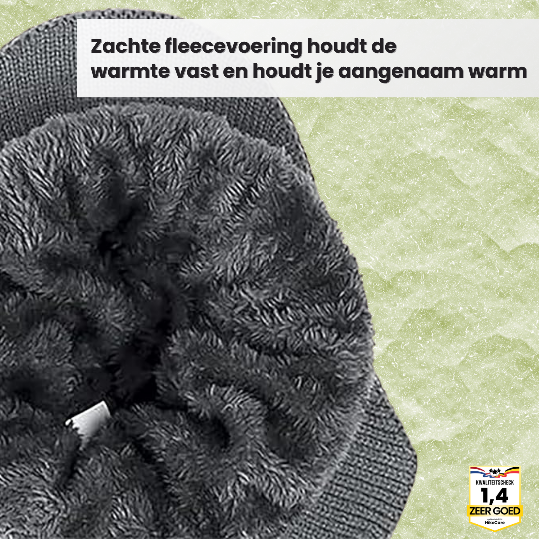 Fjordwarm – Scandinavische wintermuts met oorbescherming (unisex, one size fits all)