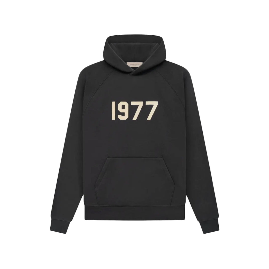 Fear of God Essentials 1977 Iron Black Volledige set