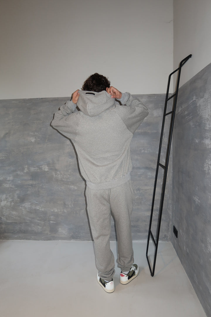 Fear of God Essentials 1977 Donker Havermout Volledige set