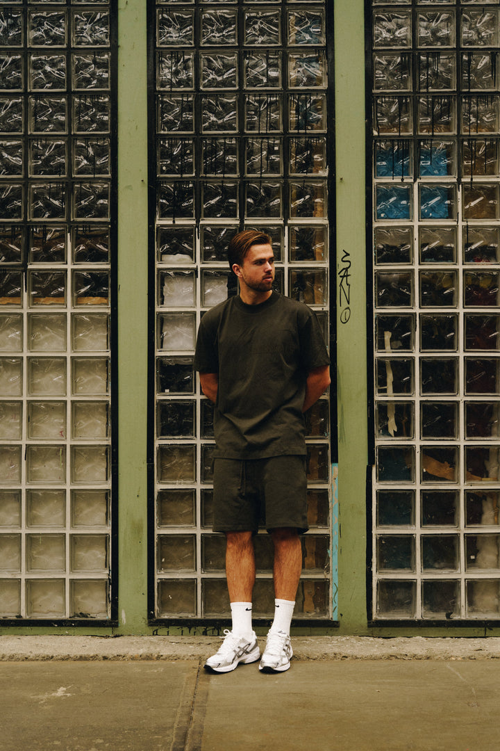 Fear of God Essentials Off Black Zomer Set