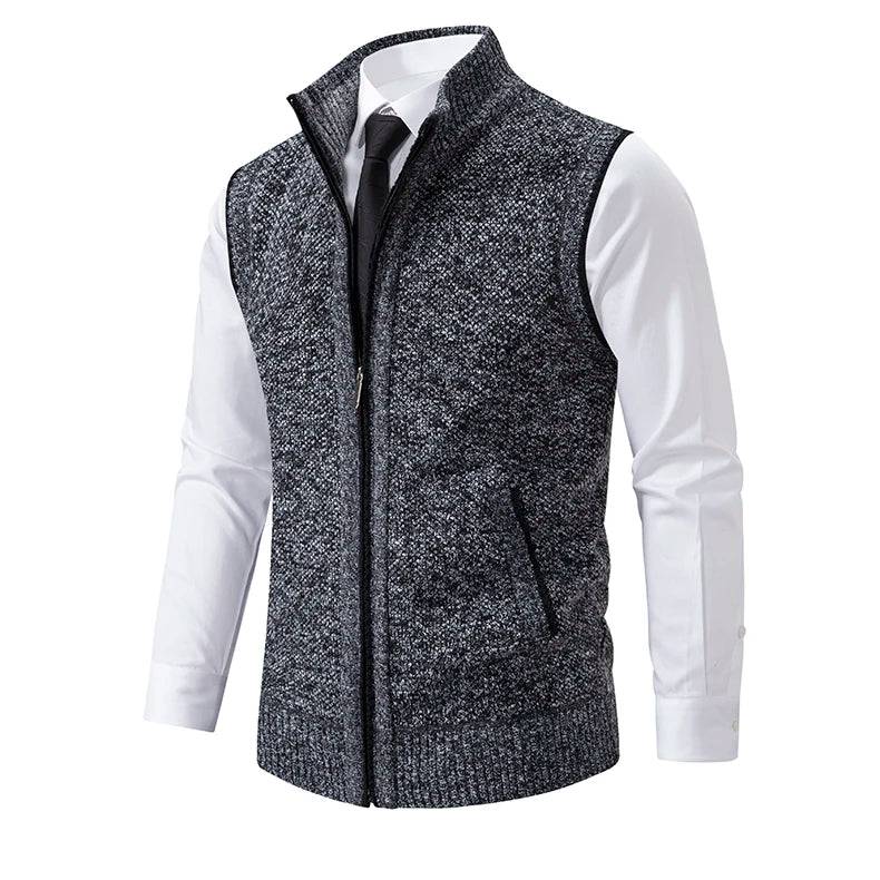 Kamil™ | Stijlvolle gilet met volledige ritssluiting