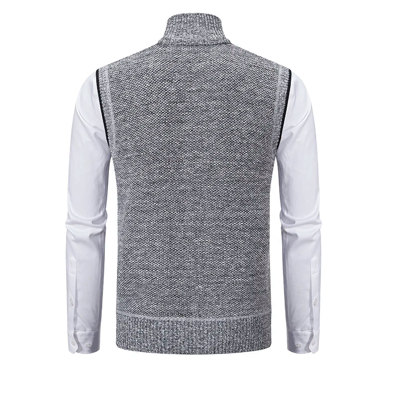 Kamil™ | Stijlvolle gilet met volledige ritssluiting