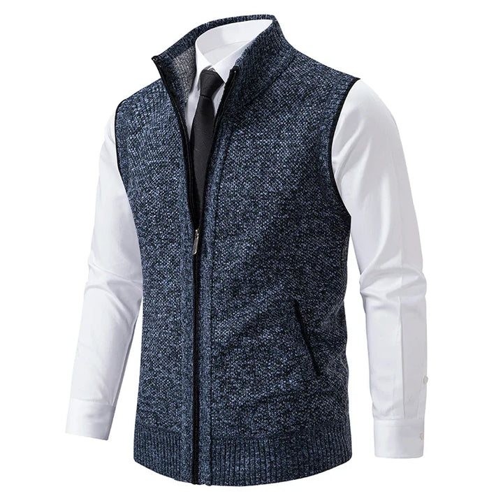 Kamil™ | Stijlvolle gilet met volledige ritssluiting