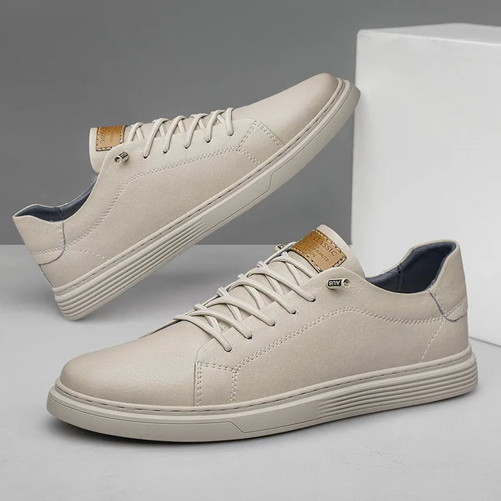 OXFORDS LEER TRAINERS