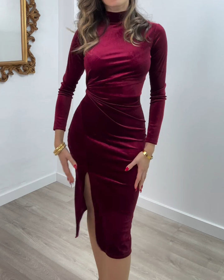 Casual jurk met abstracte patroonprint