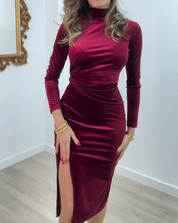 Casual jurk met abstracte patroonprint