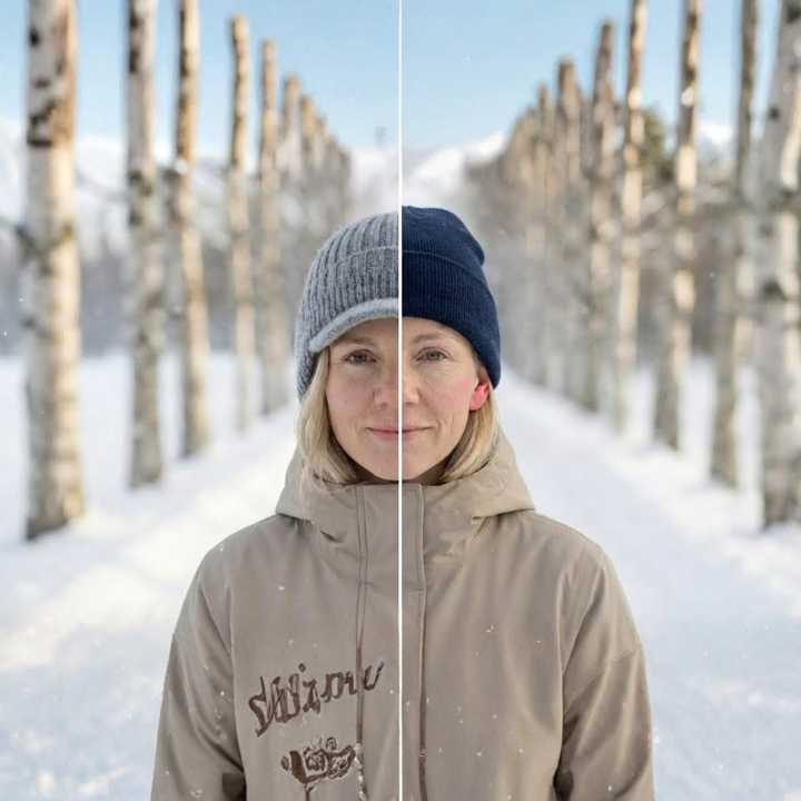Fjordwarm – Scandinavische wintermuts met oorbescherming (unisex, one size fits all)